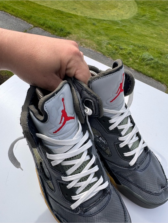 Nike Air Jordan 5 Retro Off-White Muslin
Custom Distressed Sneakers Men’s Size 8 main image 8